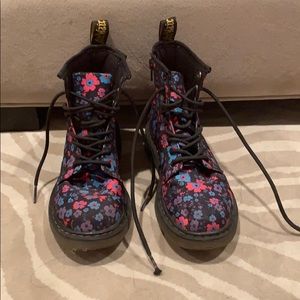 Floral Dr. Marten boots